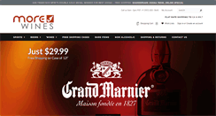 Desktop Screenshot of morewines.com